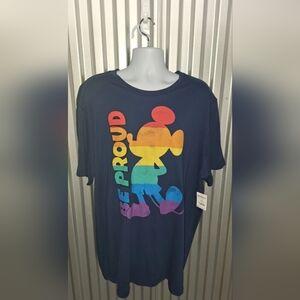 Disney Pride Mens Mickey Mouse Shirt Size 3XL NEW
